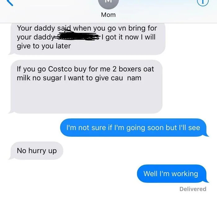 Anyone Else Have Vietnamese Moms Who Are Choosy Beggars?