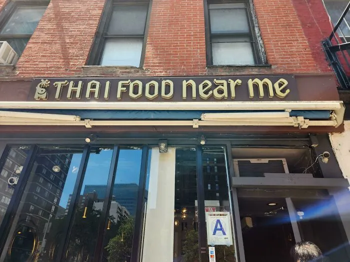 This Restaurant Named "Thai Food Near Me"