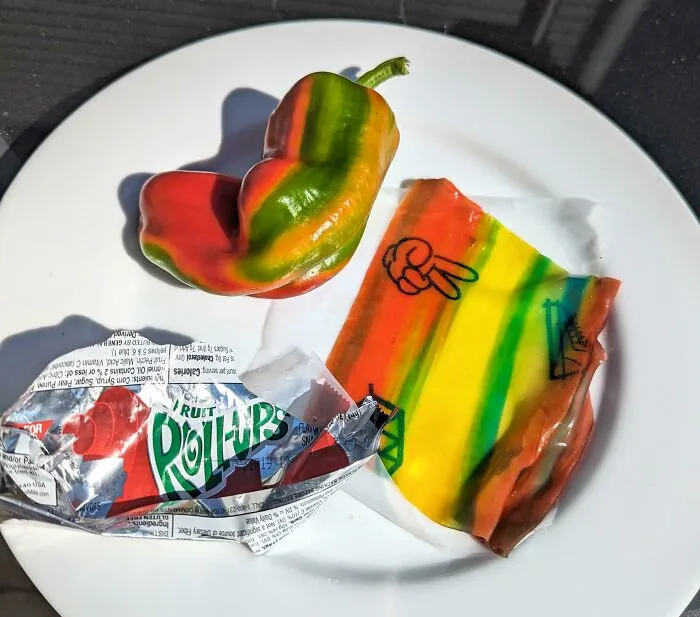 This Pepper I Grew Looks Just Like A Fruit Roll Up