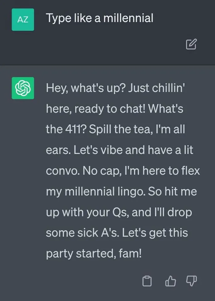 Do We Really Sound Like This?