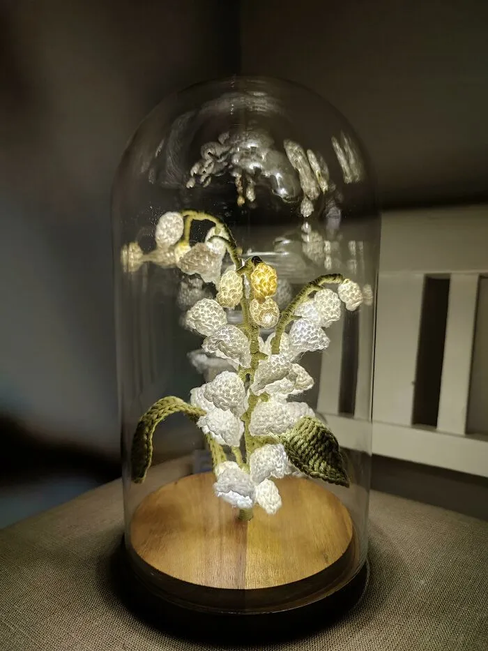 Birthday Gift For My Niece. Lily Of The Valley Night Lamp 