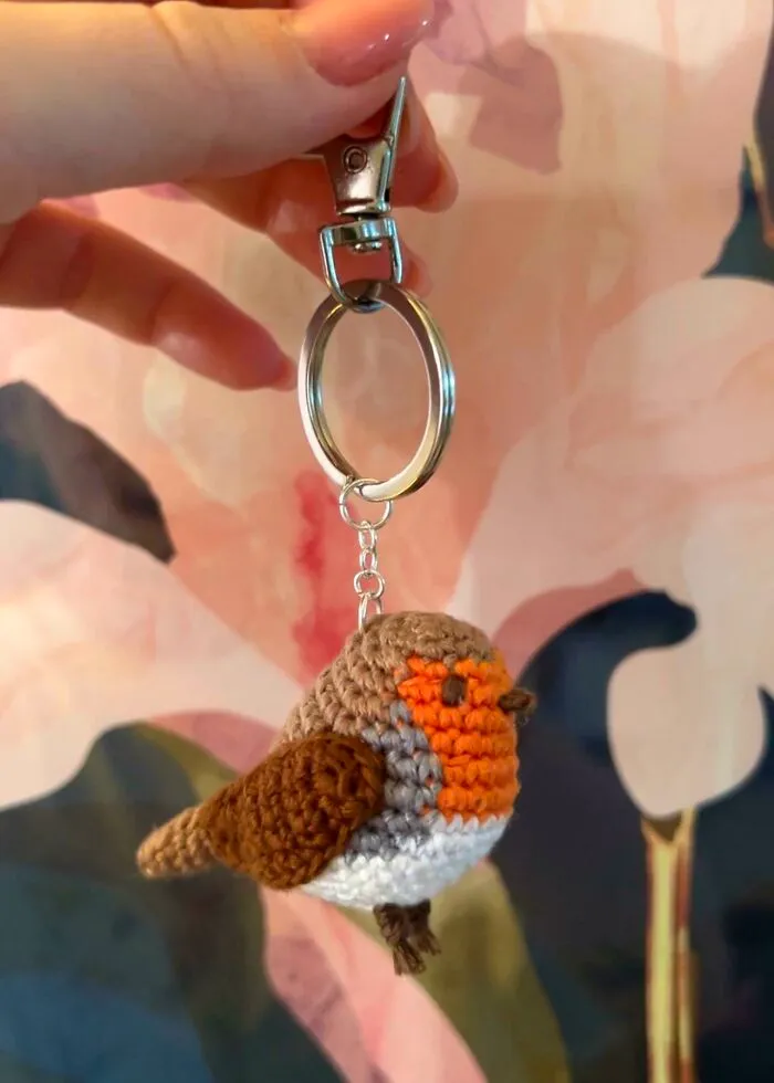 My BF Will Be Going On Holiday For Almost A Month, And Since I Won’t Be Able To Come With Him, I Made Him A Lil’ Robin That He Can Take With Him (My Name Is Robin)