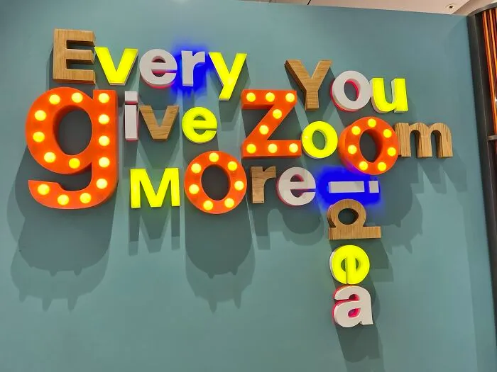 Every You Give Zoom More Idea?