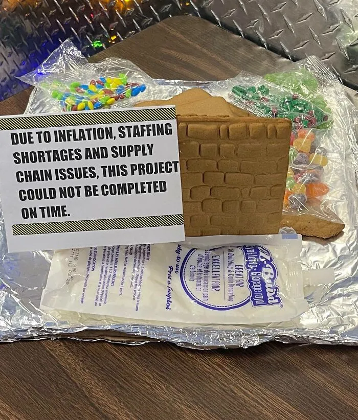 Gingerbread Competition At Work