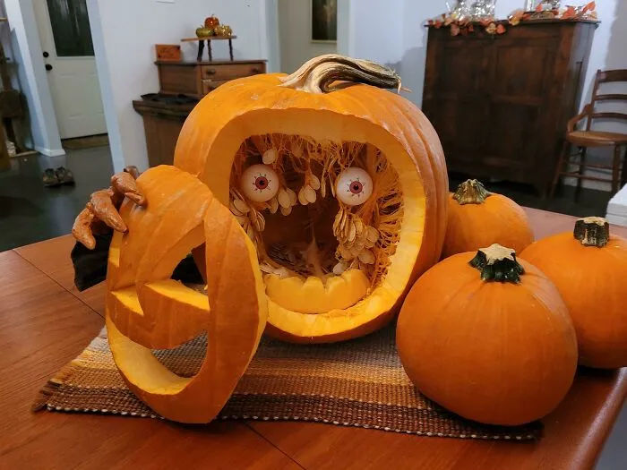 A Very Easy Pumpkin With A Truly Haunting Result