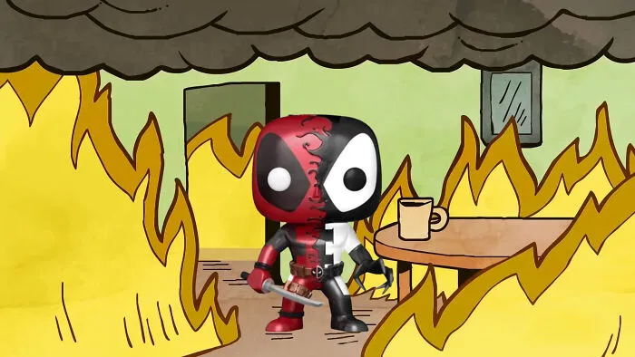 Venom/Deadpool (Metallic)