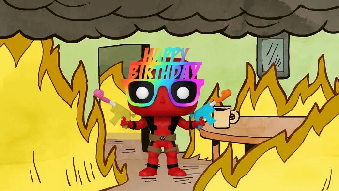 Birthday Deadpool (For February)