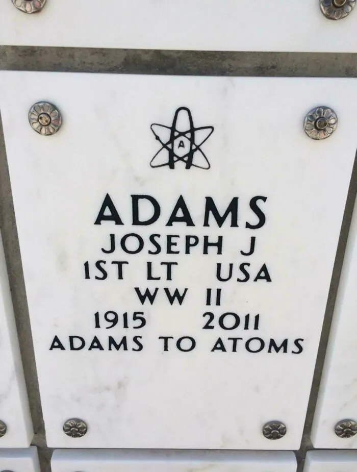 Adams To Atoms