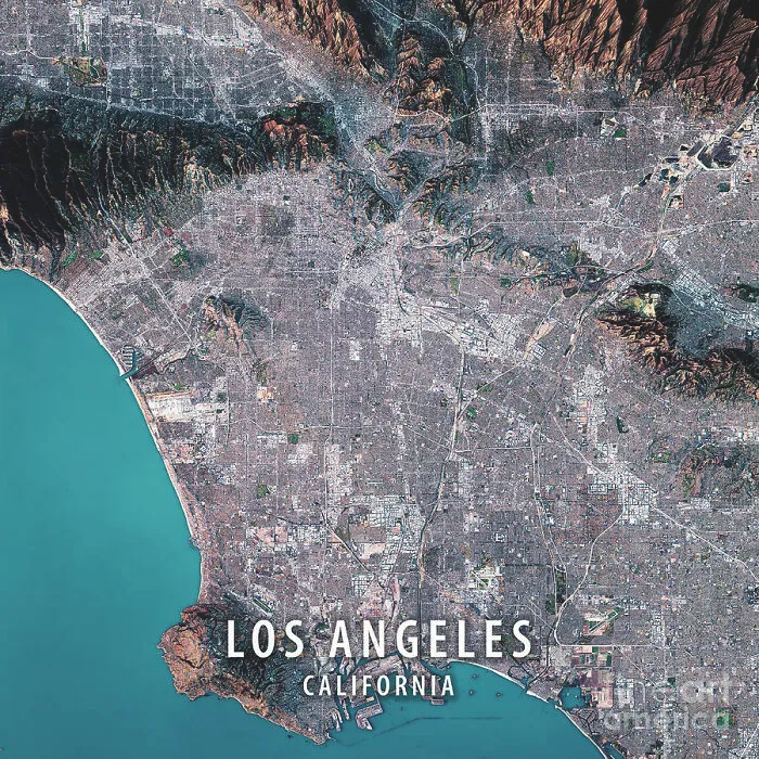 Los Angeles es una jungla de cemento
