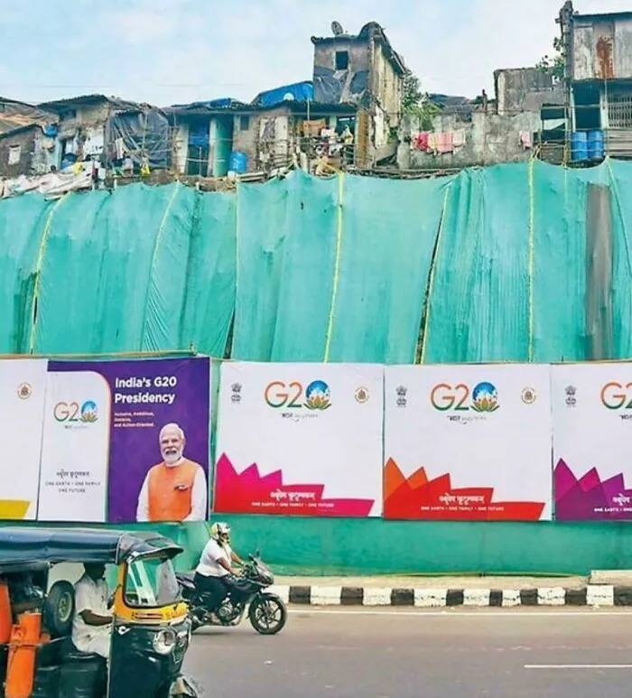 Covering The Slums With Green Walls
