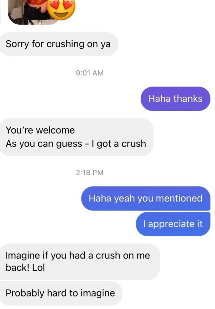 Hard To Watch A Guy In Your DMs Fish For You To Hit On Them