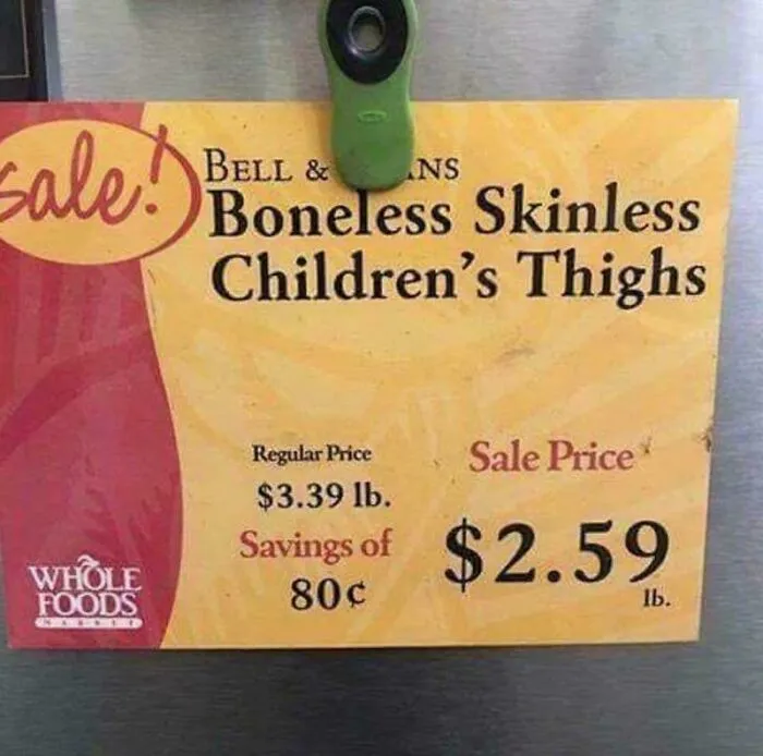 I Don't Know If This Fits Here, But Do Not Leave Children Unattended At Whole Foods