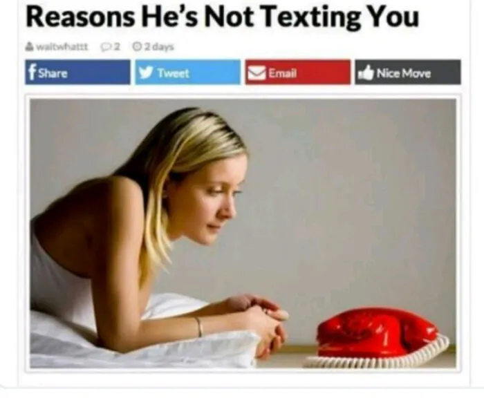 I Think I Know Why