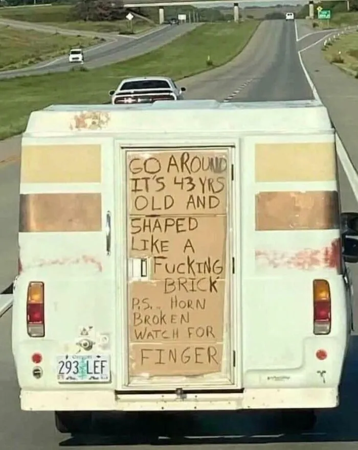 One Cardboard Sign To Rule Them All