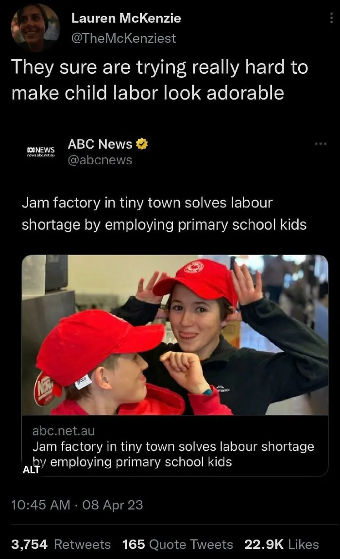 Such Wholesome Child Laborers