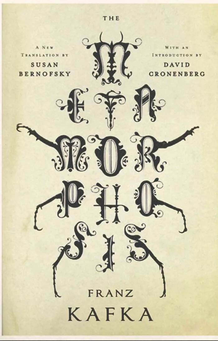 Cubierta de La metamorfosis de Kafka