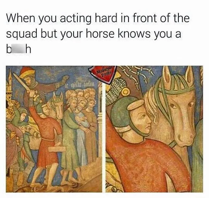 48 Hilarious Paintings From The “Ancient Memez” Instagram Account