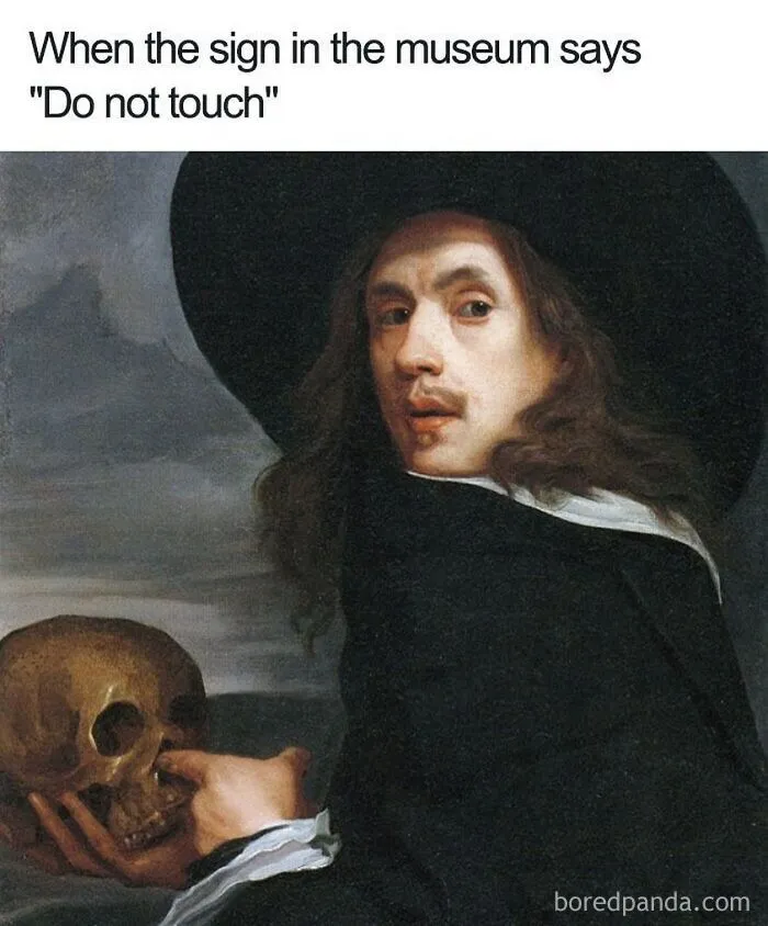 48 Hilarious Paintings From The “Ancient Memez” Instagram Account