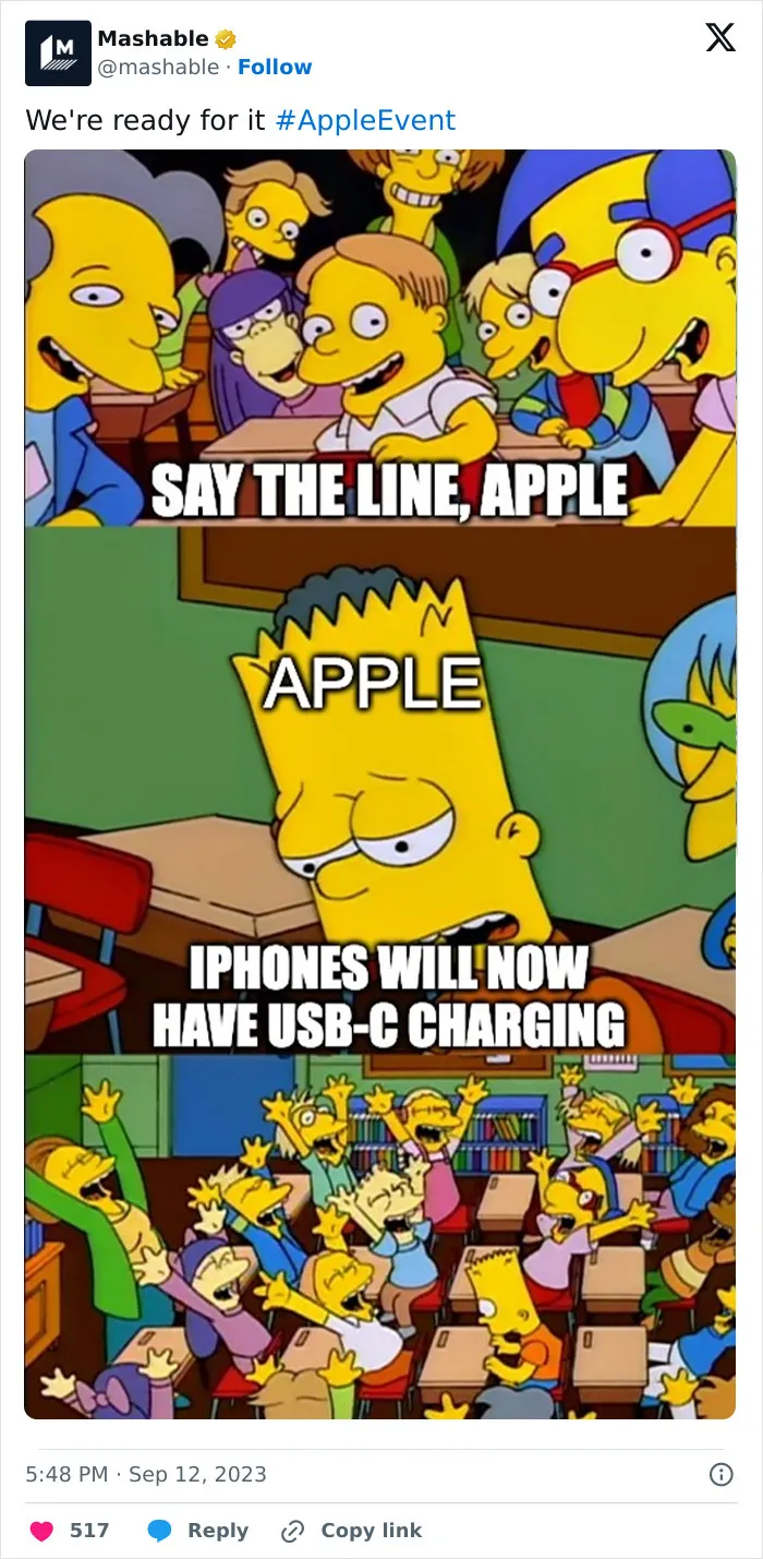 iPhone 15 Was Just Unveiled And Here Are 32 Of The Internet's Best Reactions To Apple Event 2023