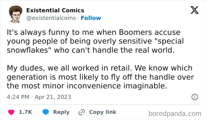 30 Posts From People Who Have No More Patience For Boomers' Toxic Ways