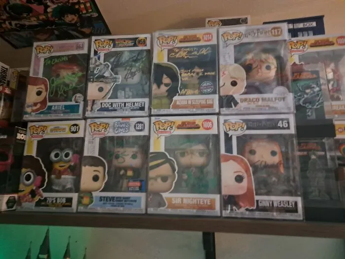 Autographed Funko Pops!