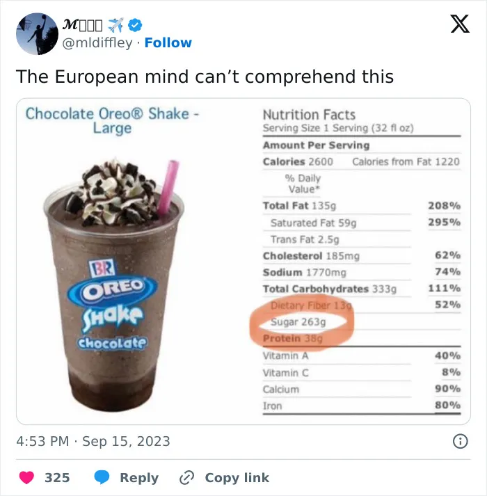 40 "The European Mind Can't Comprehend This" Posts Funny To Americans And Confusing To Europeans