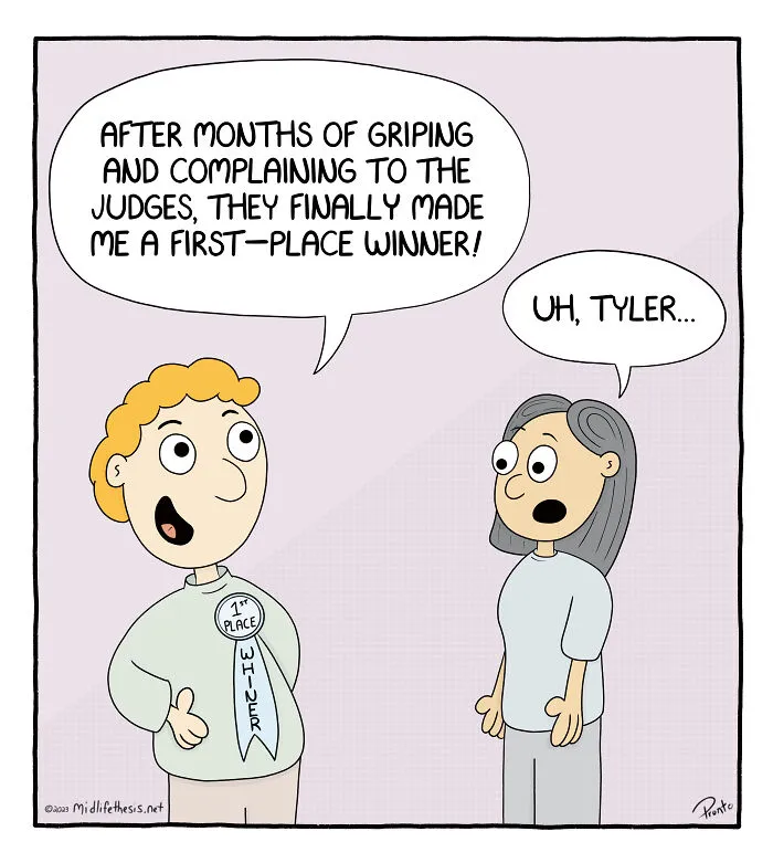 “Midlife Thesis”: Here Are 25 Of My Funniest Single-Panel Cartoons