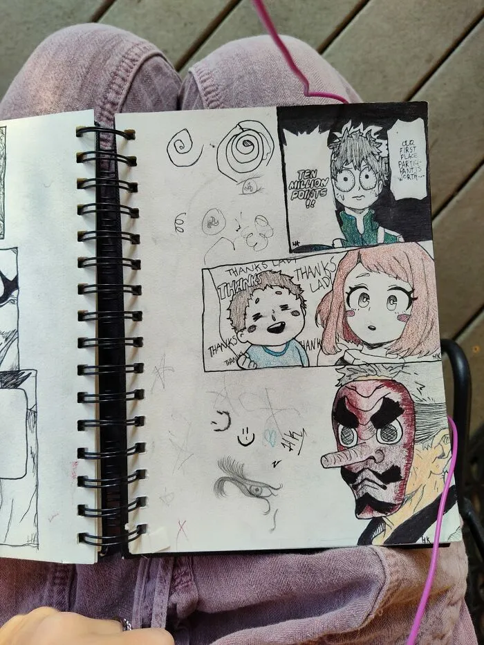 I Started To Color These In, And I Don't Know How I Feel