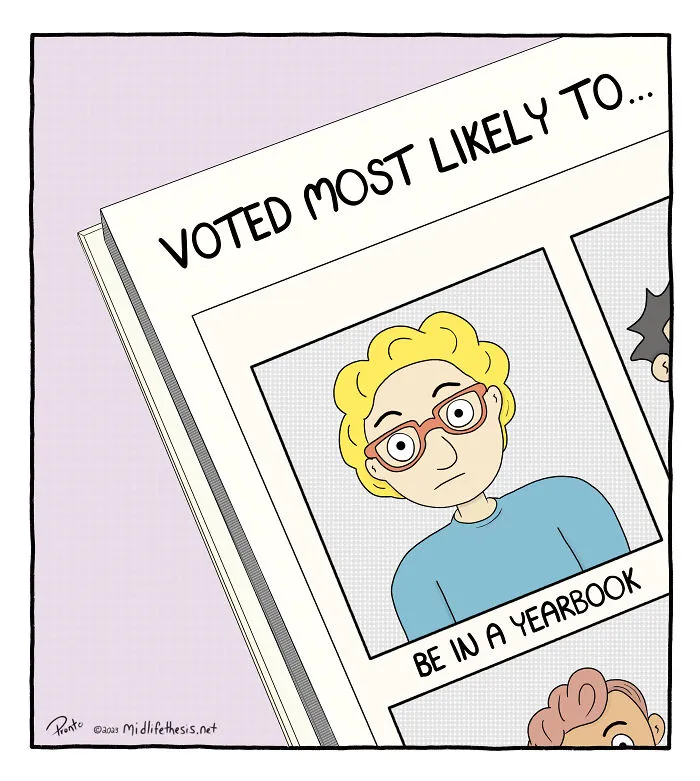 “Midlife Thesis”: Here Are 25 Of My Funniest Single-Panel Cartoons
