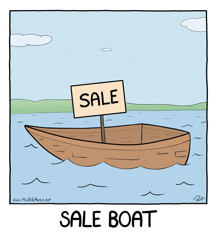 “Midlife Thesis”: Here Are 25 Of My Funniest Single-Panel Cartoons