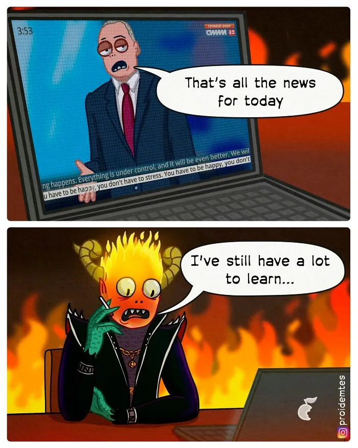 25 Absurd Comics By This Artist That Might Make You Smile (New Pics)
