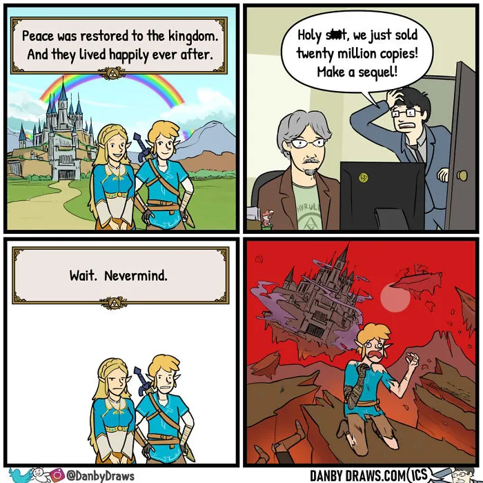 30 Comical Comics With Unexpected Endings By This Artist (New Pics)