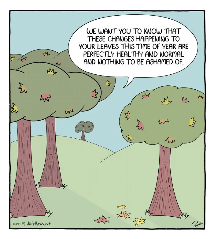 “Midlife Thesis”: Here Are 25 Of My Funniest Single-Panel Cartoons