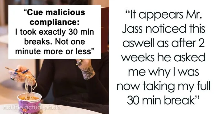Boss Scolds Employee For A 5 Min Break, Tries To Apologize When It Backfires But It’s Too Late