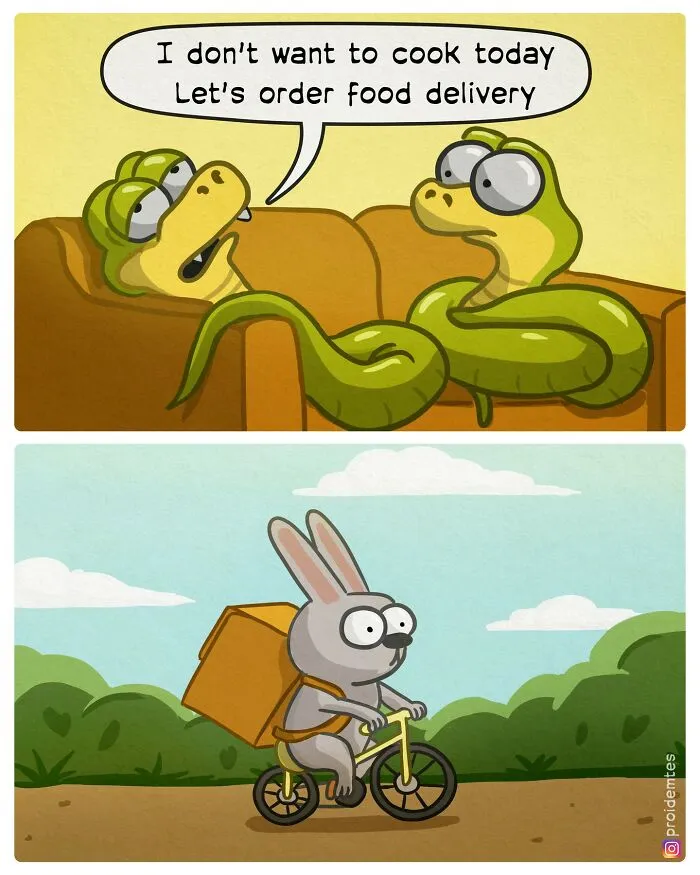 25 Absurd Comics By This Artist That Might Make You Smile (New Pics)