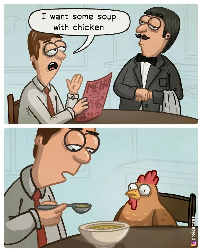 25 Absurd Comics By This Artist That Might Make You Smile (New Pics)