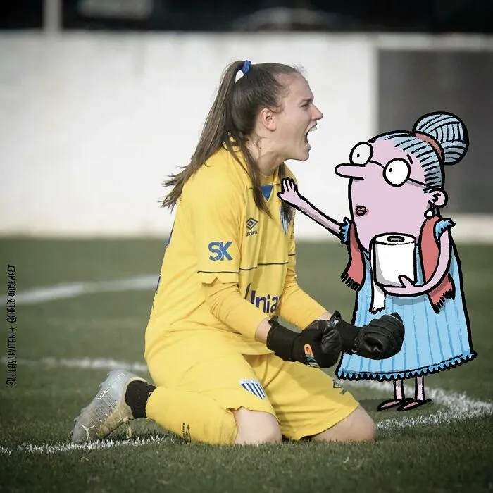 Illustrator Continues To 'Invade' Strangers’ Instagram Photos With Funny Cartoons (33 New Pics)