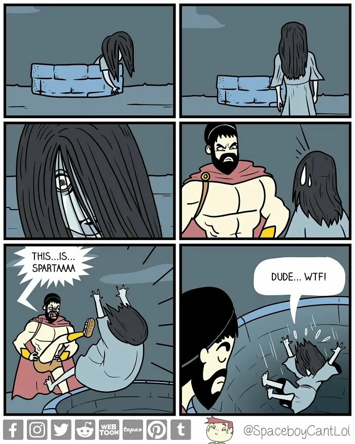 22 Hilarious Comics With Unexpected, And Sometimes Dark Endings By SpaceboyCantLOL (New Pics)