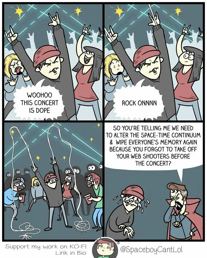 22 Hilarious Comics With Unexpected, And Sometimes Dark Endings By SpaceboyCantLOL (New Pics)