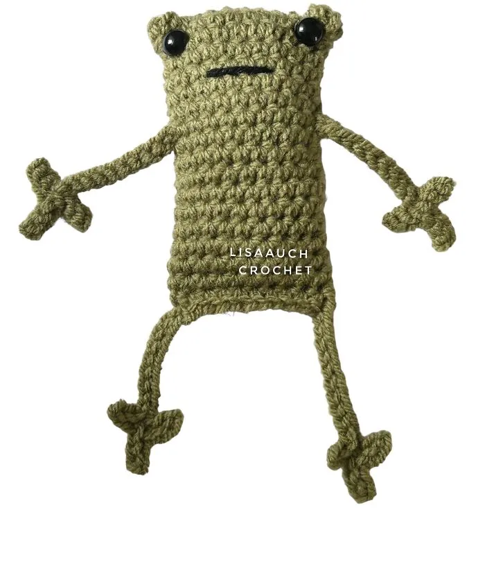 I Made This No Sew Leggy Frog ♥️