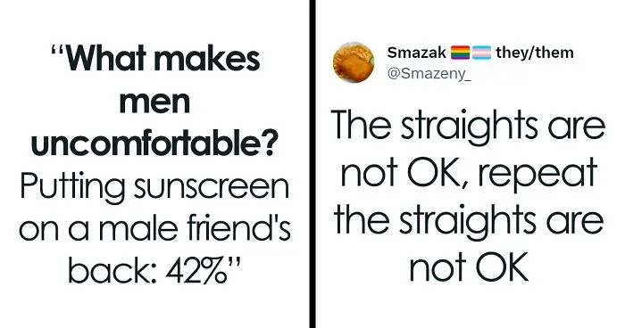 “Are Men OK?”: Men Answer A Poll About What Makes Them Most Uncomfortable, Results Go Viral On X