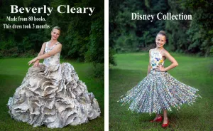 "Tale Of Ten Dresses": I've Created A Collection Of Dresses Inspired By Children's Books (11 Pics)