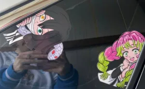 Spreading Joy, One Piece Of Art At A Time: 10 Car Stickers By Me, All Inspired By Our Favorite Characters