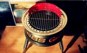 DIY: How To Make A Fire Pit BBQ Out Of Old Car Rims