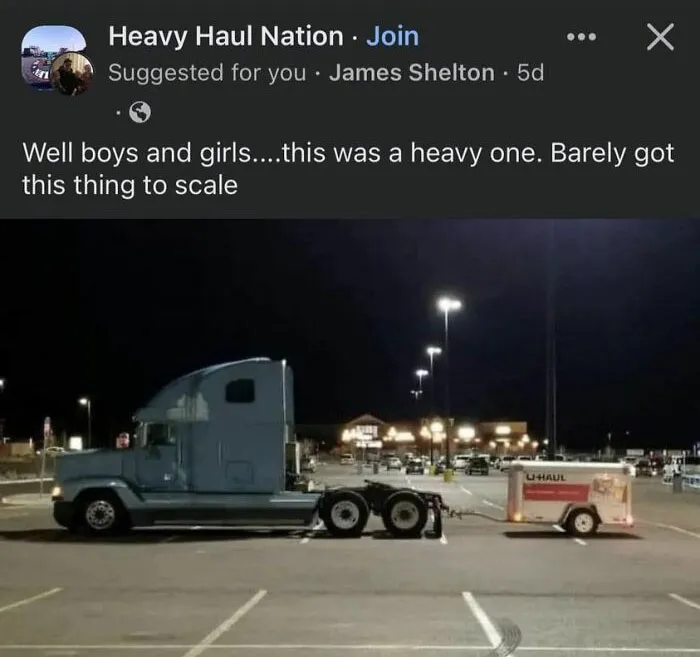 Better Hope That Wagon Has Brakes