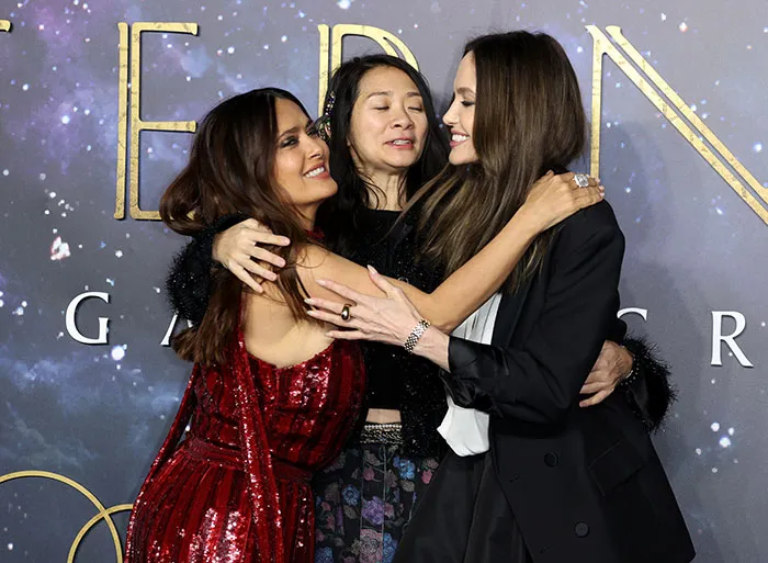 Angelina Jolie And Salma Hayek