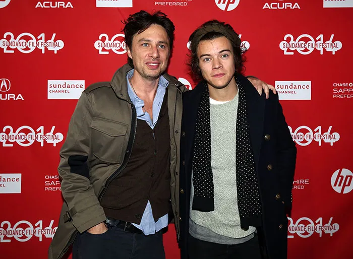 Zach Braff And Harry Styles