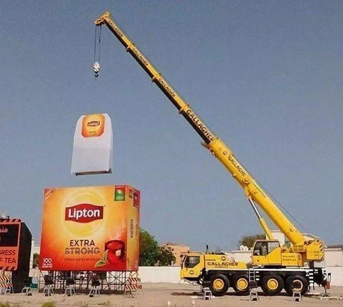 Té extra fuerte de Lipton