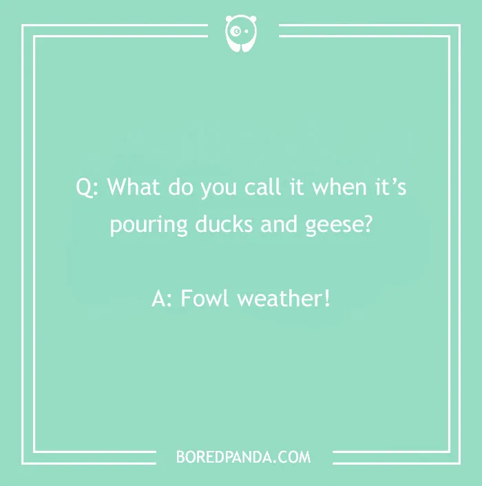 151 Weather Jokes That Might Give You Hails Of Laughter