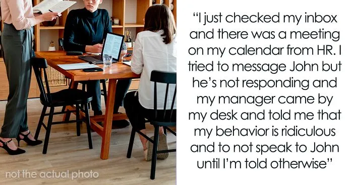 Man Implies Woman Colleague Is “Pent Up” At Home With Husband Gone, Doesn’t Expect Her Response